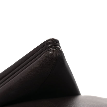 Bottega Veneta Lambskin BV Trine Clutch Fondente 9 of 9