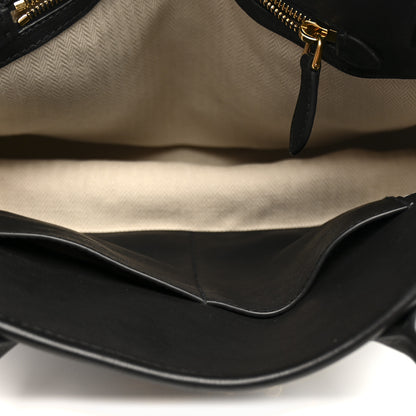 Miu Miu Nappa Medium Aventure Bag Black 10 of 10