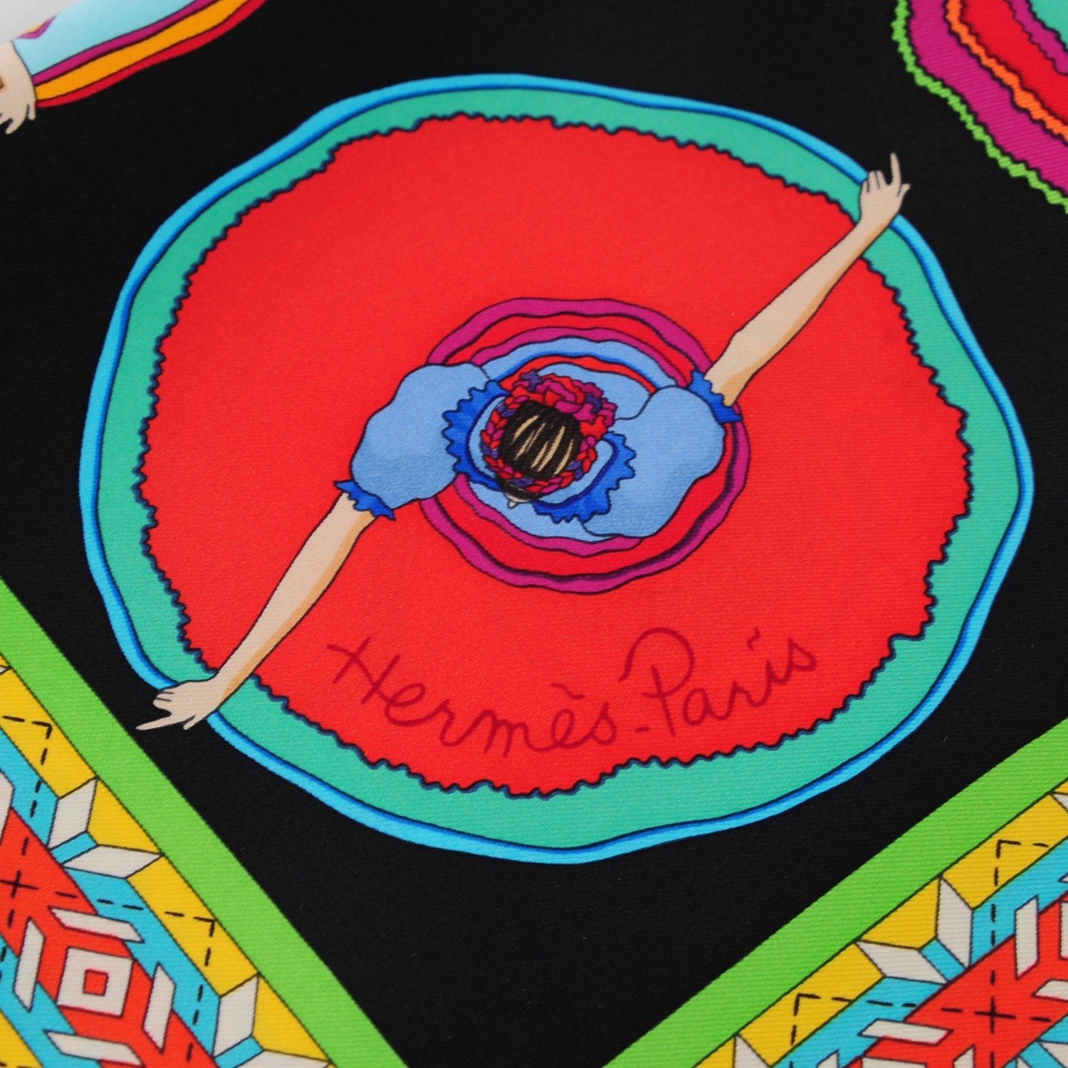 Hermes Silk Belles du Mexique Scarf 90 4 of 8