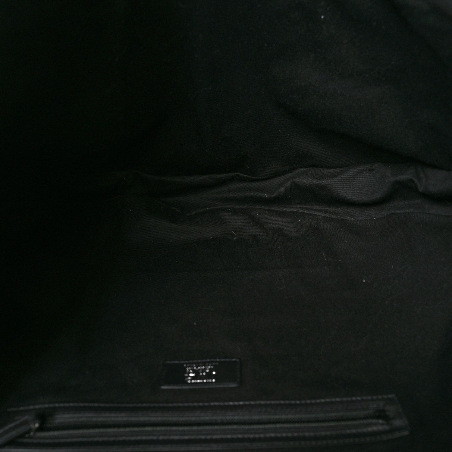 Versace Calfskin Large Repeat Zip Hobo Black 5 of 8