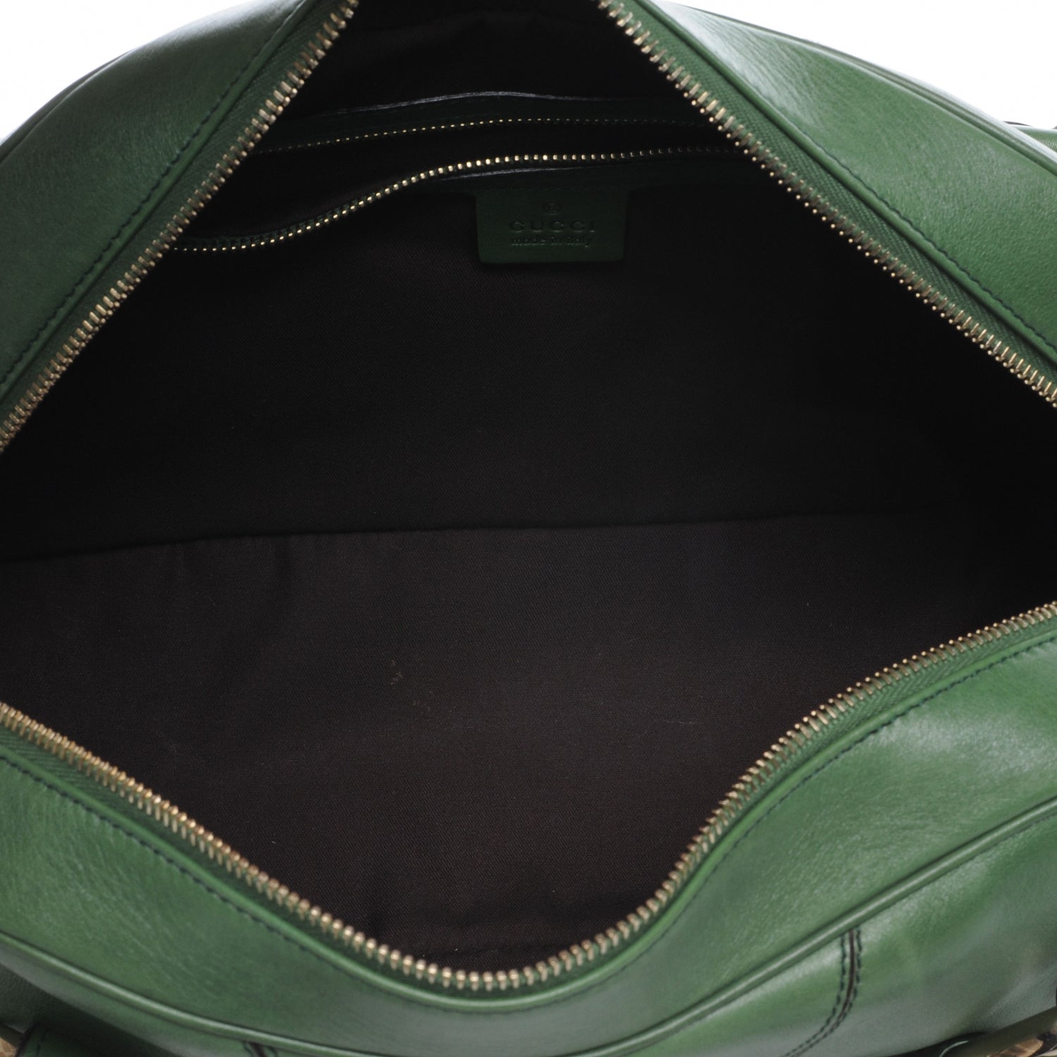 Gucci Leather Large Horsebit Chain Bag Green 5 of 9