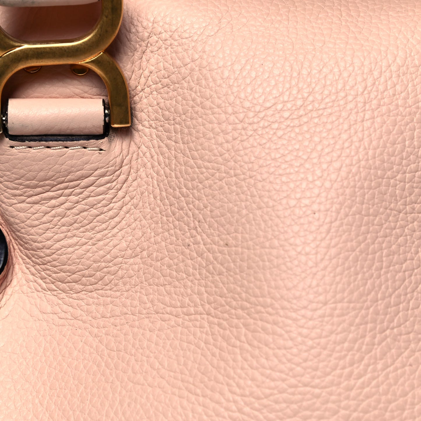 Calfskin Small Marcie Satchel Blush Nude