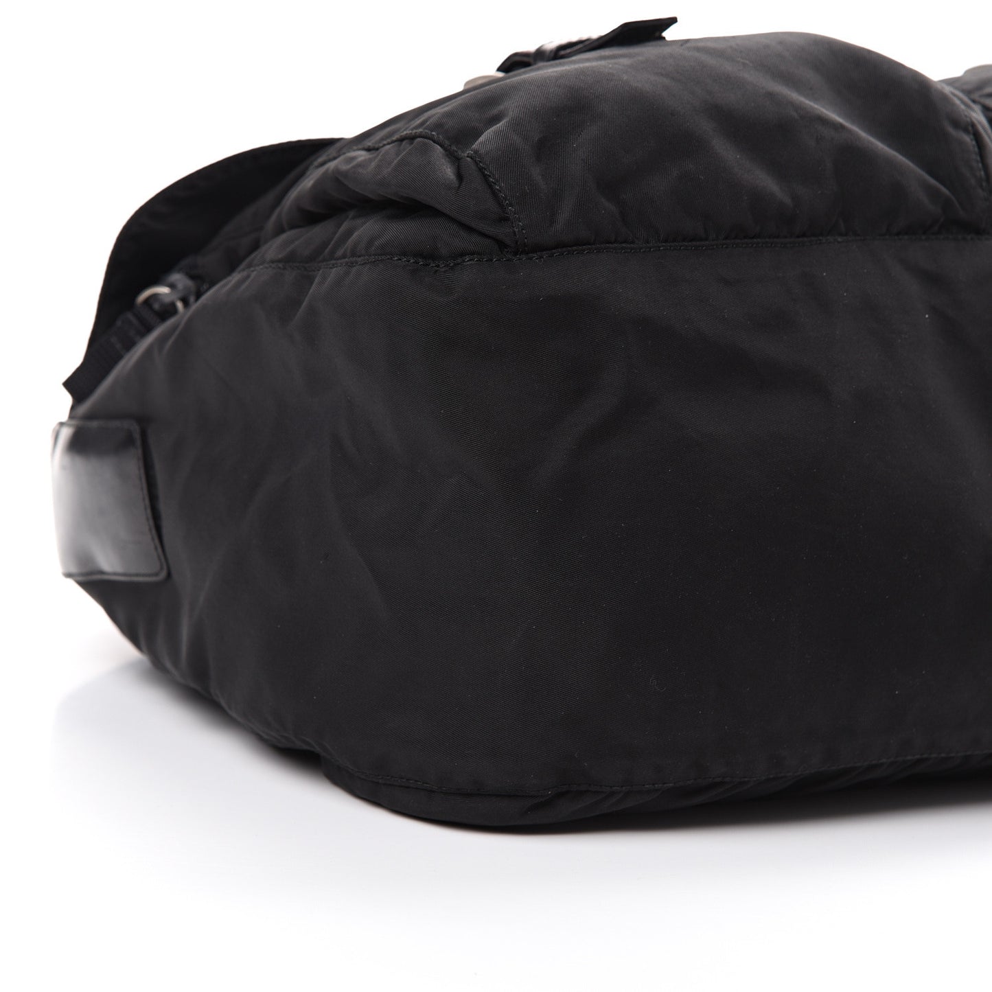 Nylon Vela Sport Messenger Bag Black