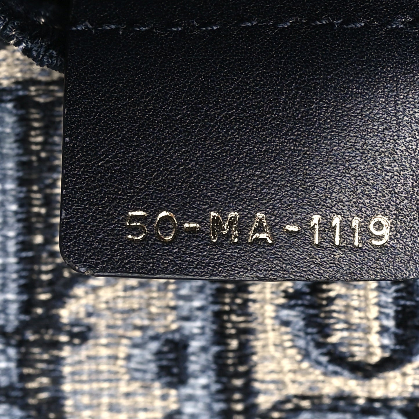 Oblique Slim Saddle Pouch Blue