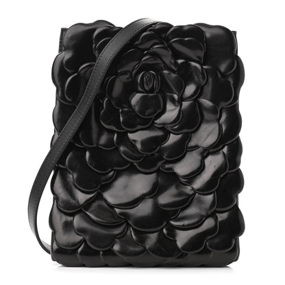 Valentino Garavani Nappa Atelier 03 Rose Edition Messenger Bag Black 1 of 9