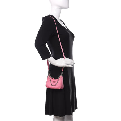 Prada Tessuto Nylon Saffiano Mini Re-Edition 2000 Shoulder Bag Begonia 2 of 10