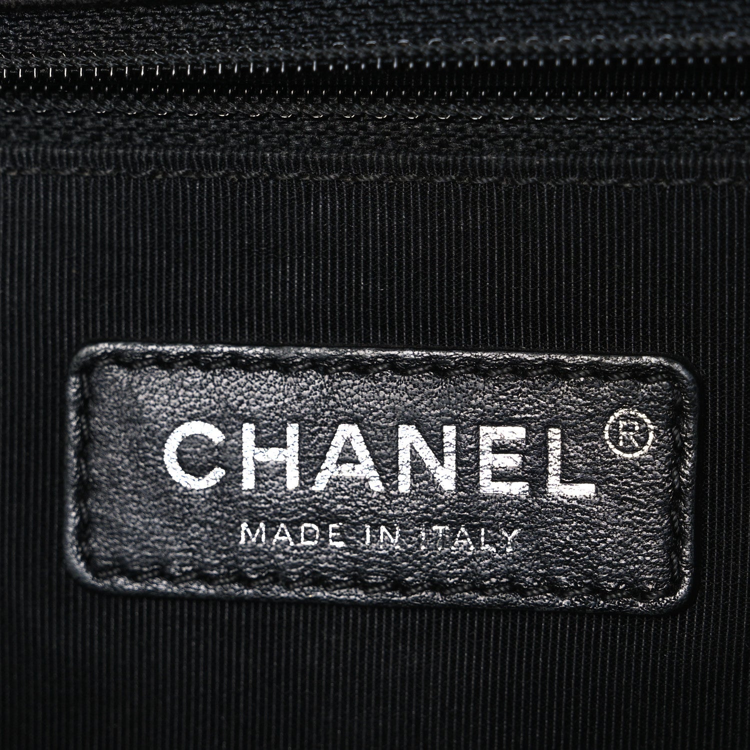 Chanel Lambskin Quilted Large Boy Flap Black 6 of 10