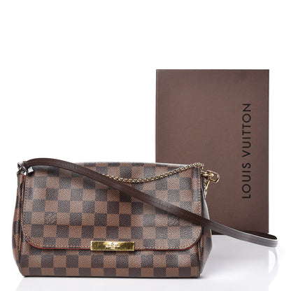 Louis Vuitton Damier Ebene Favorite MM 11 of 11