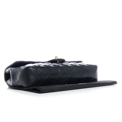 Chanel Lambskin Quilted East West Flap Black 4 of 8