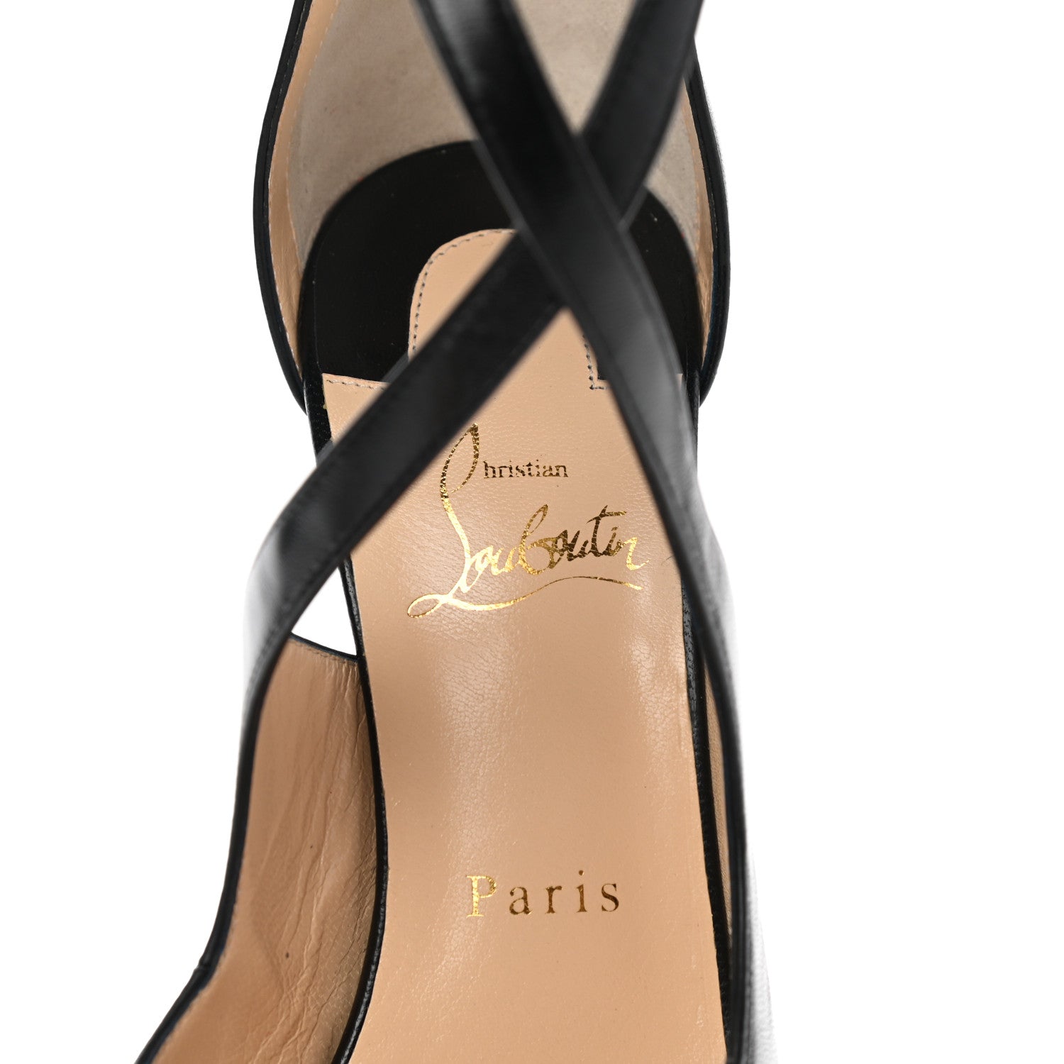 Christian Louboutin Shiny Nappa Marlenarock 120 Pumps 40 Black 7 of 9