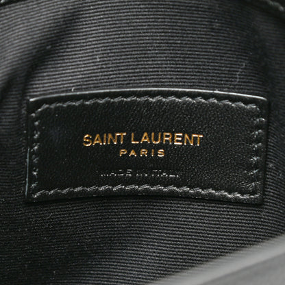 Saint Laurent Grain De Poudre Uptown Pouch Black 6 of 6