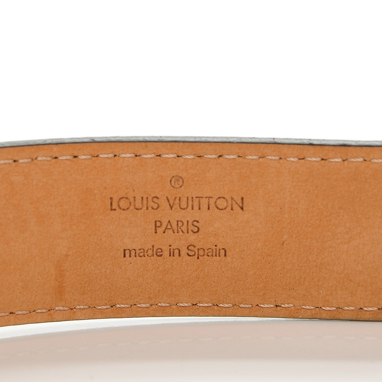 Monogram LV Frame Belt 80 32