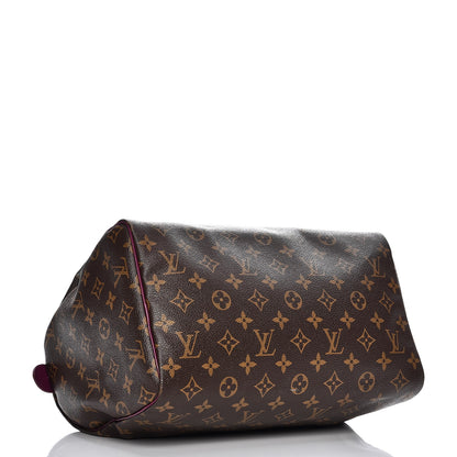 Louis Vuitton Monogram Totem Speedy 30 Magenta 4 of 8
