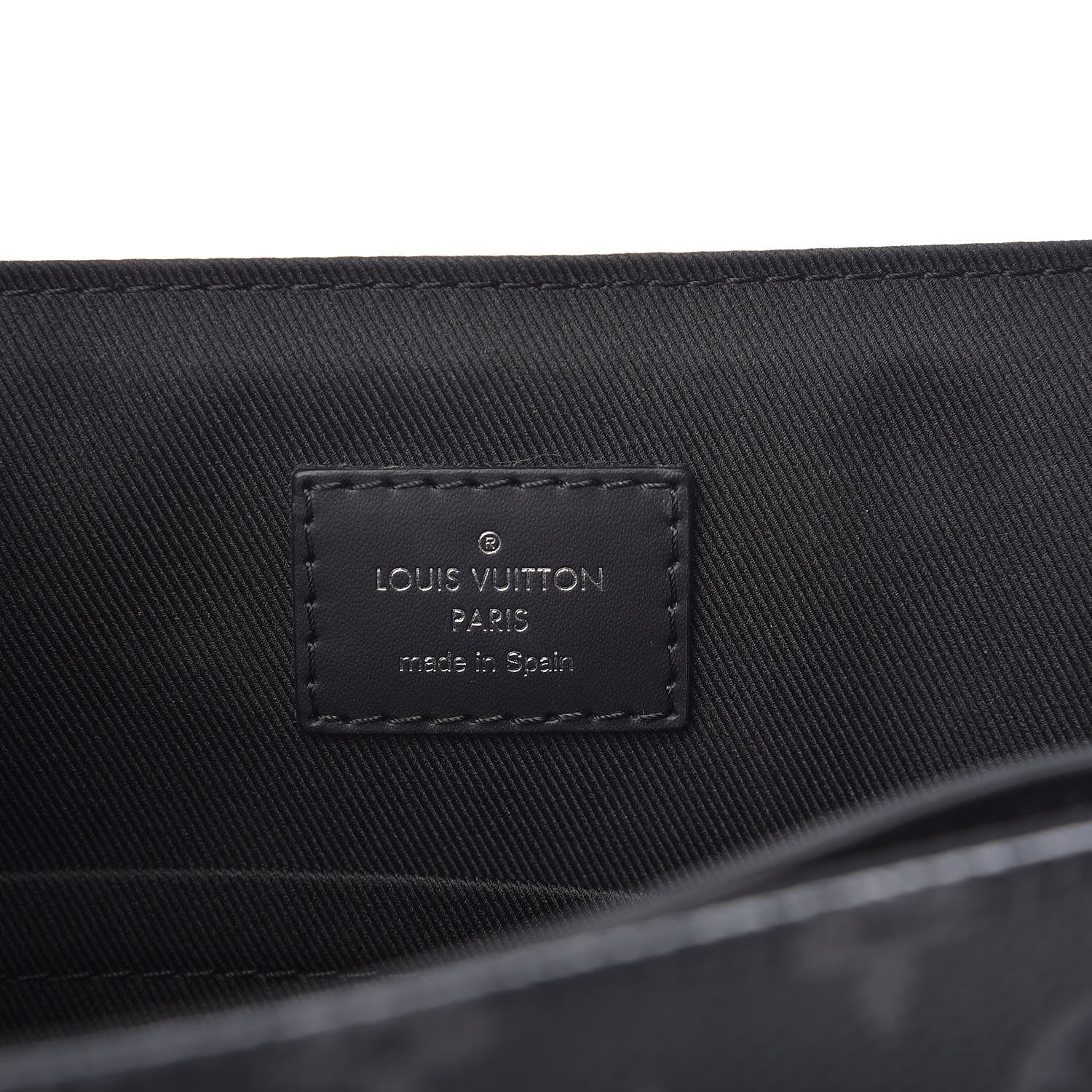 Louis Vuitton Monogram Eclipse District PM Black 8 of 8