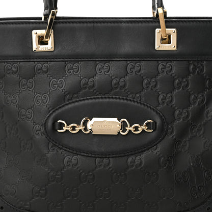 Gucci Guccissima Large Punch Tote Black 8 of 13