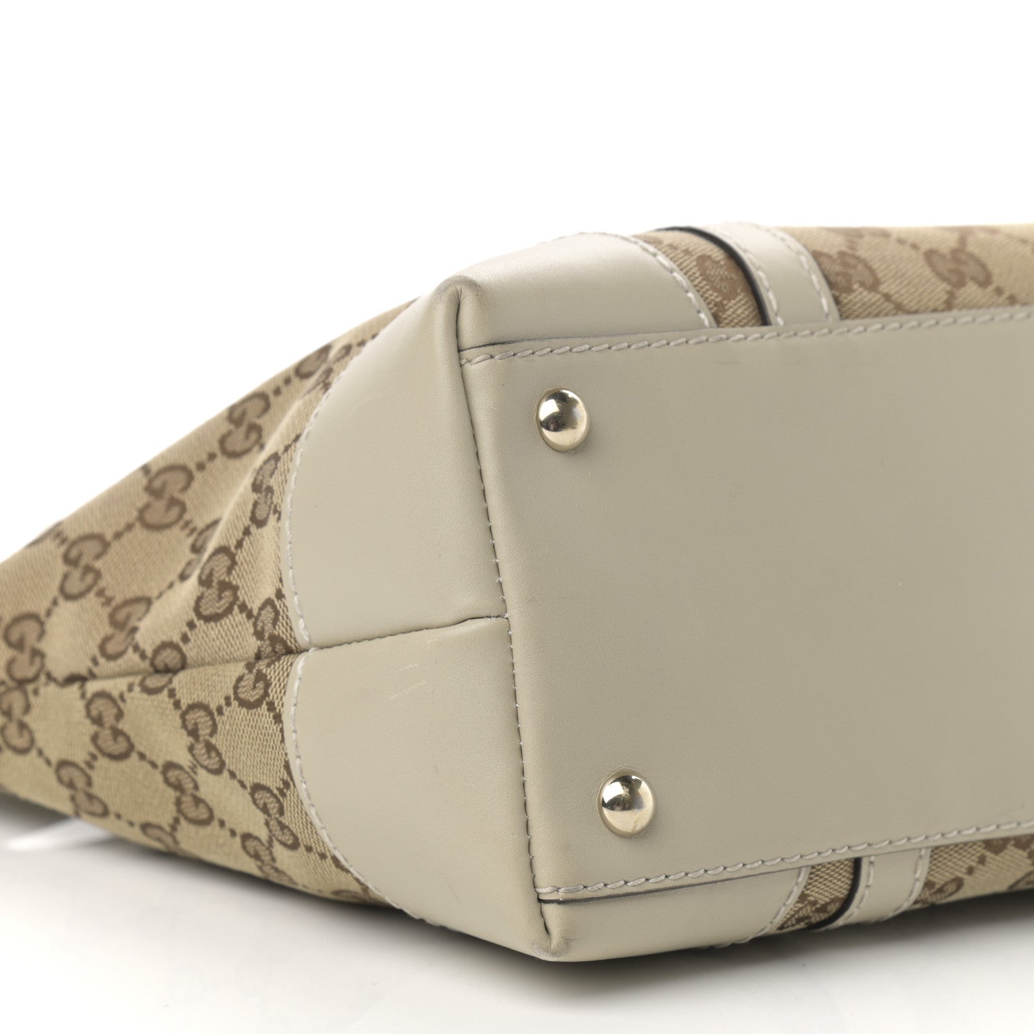 Gucci Monogram Small Lovely Heart Tote White 9 of 17
