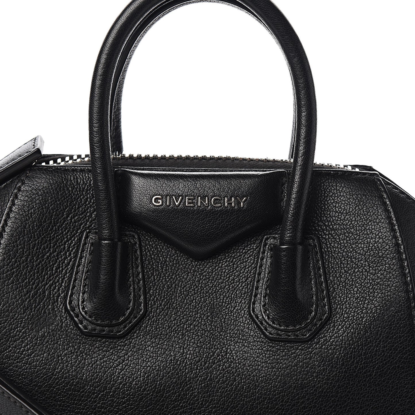 Sugar Goatskin Mini Antigona Black