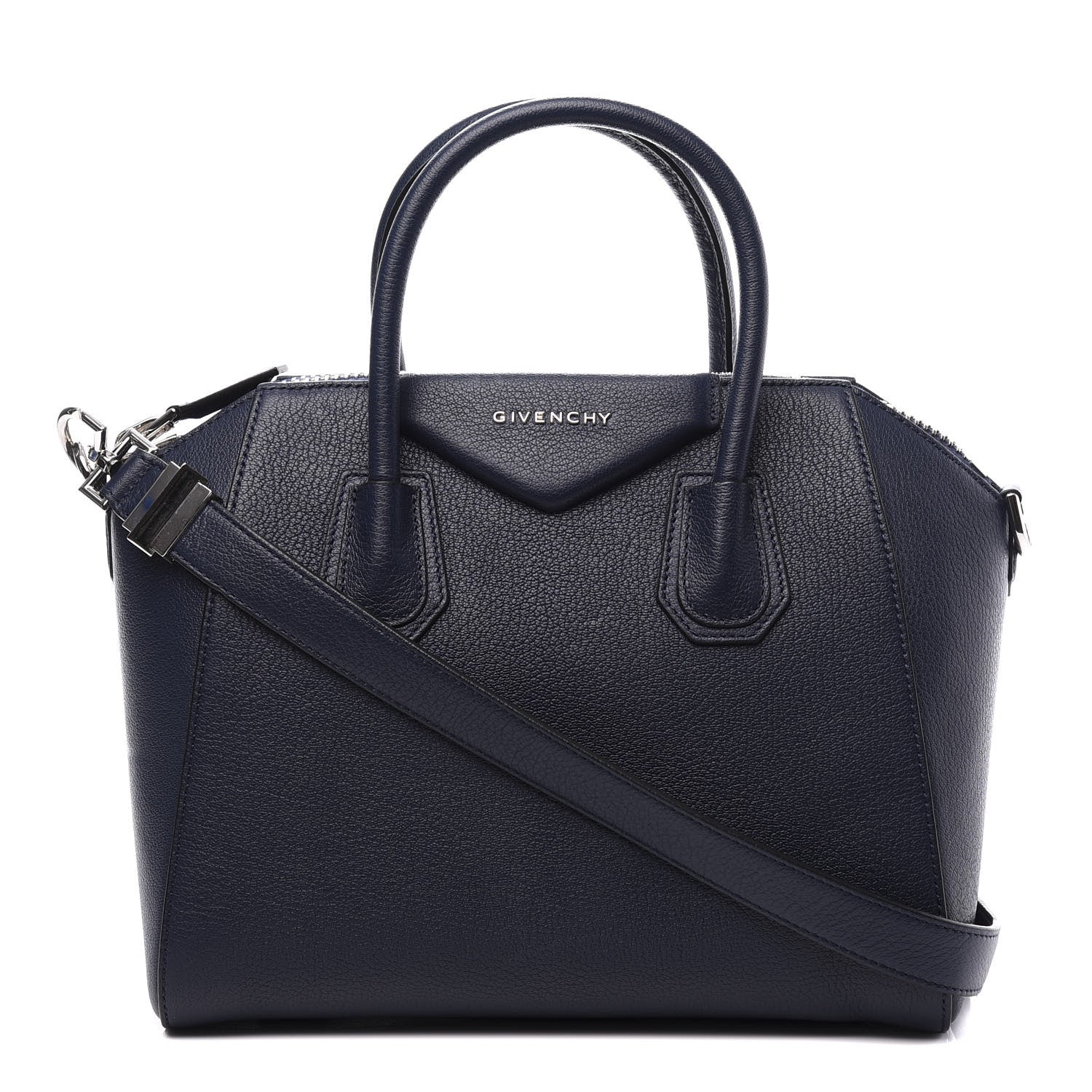 Givenchy Sugar Goatskin Small Antigona Deep Blue 1 of 10