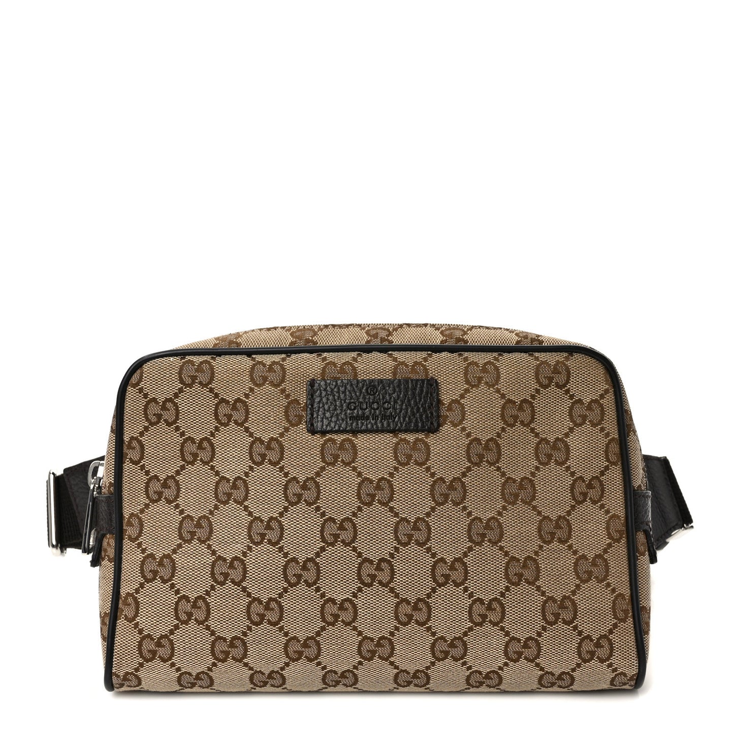 Monogram Belt Bag Beige Ebony Testa di Moro Marrone Scuro
