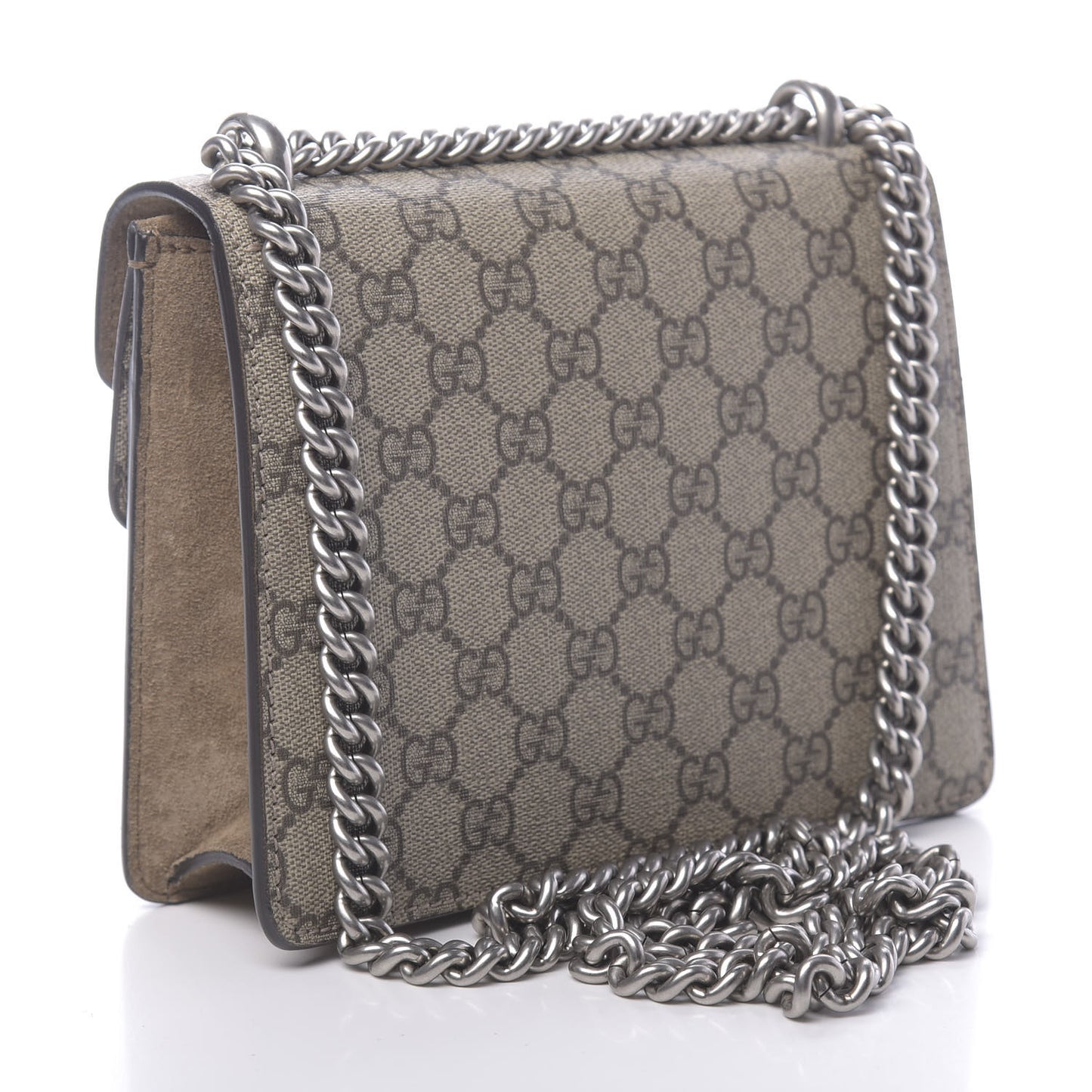 GG Supreme Monogram Mini Dionysus Shoulder Bag Taupe