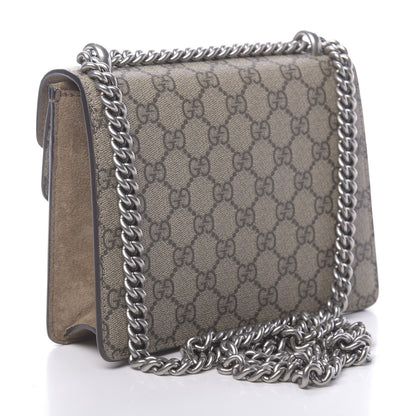 Gucci GG Supreme Monogram Mini Dionysus Shoulder Bag Taupe 4 of 12