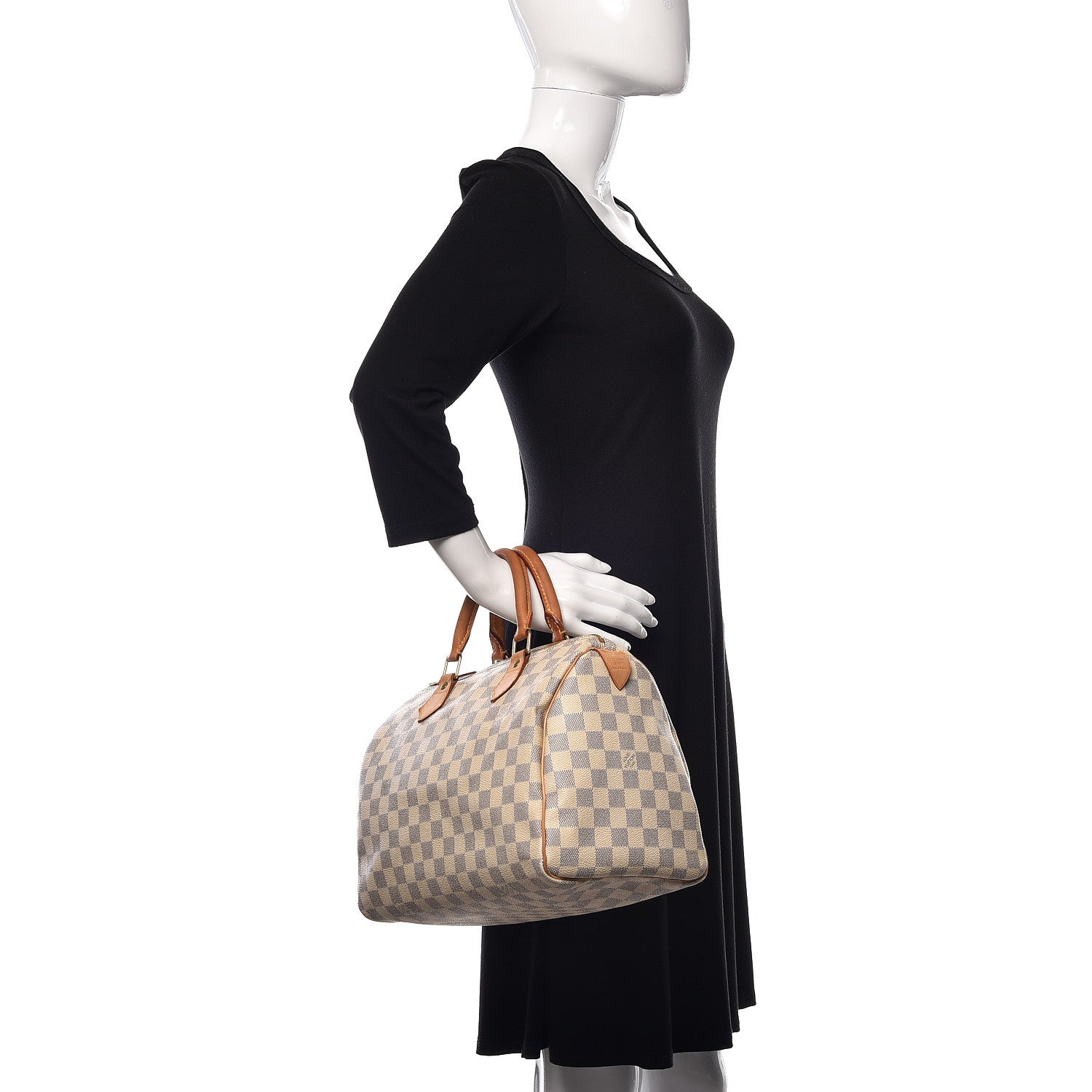 Louis Vuitton Damier Azur Speedy 30 2 of 16