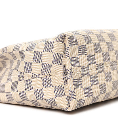 Louis Vuitton Damier Azur Graceful PM Rose Ballerine 8 of 10