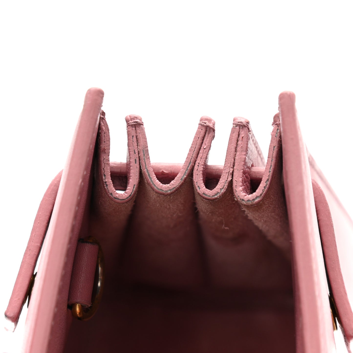 Calfskin Nano Sac De Jour Rose Dark