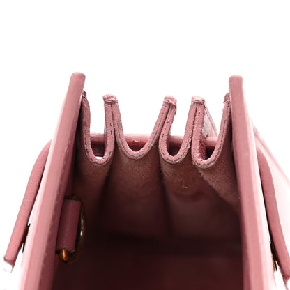 Saint Laurent Calfskin Nano Sac De Jour Rose Dark 9 of 14