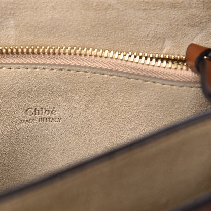 Chloe Suede Calfskin Medium Faye Shoulder Bag Tobacco 7 of 10