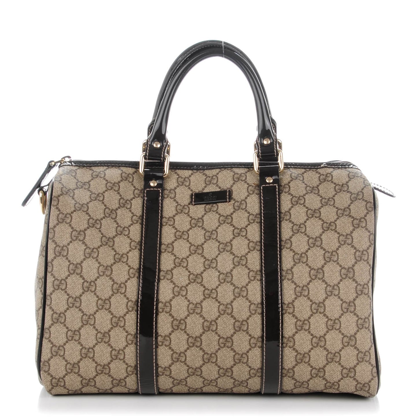 GG Plus Monogram Medium Joy Boston Dark Brown