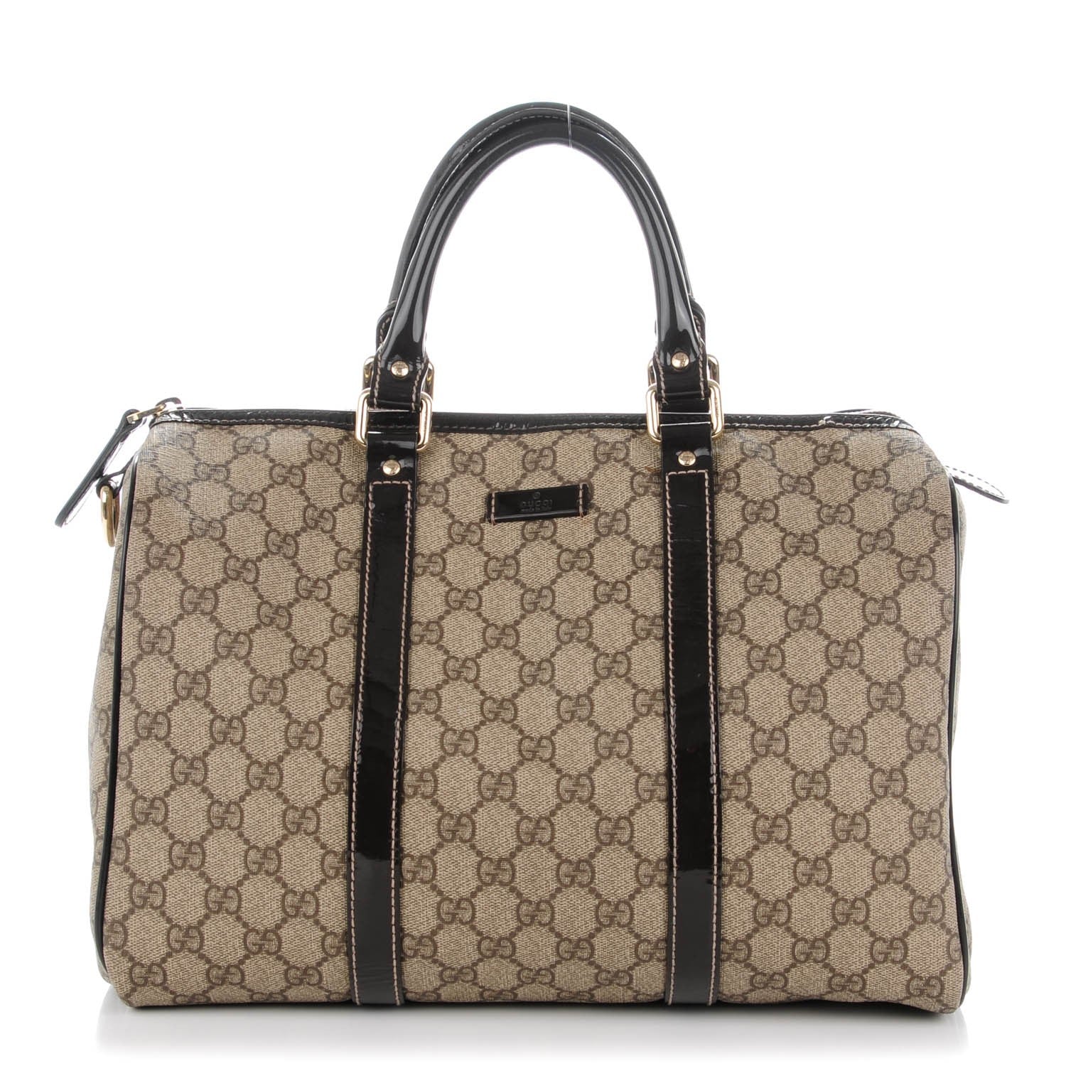 Gucci GG Plus Monogram Medium Joy Boston Dark Brown 1 of 7