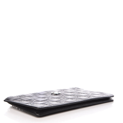 Chanel Lambskin Precious Symbols Pochette Black 7 of 9