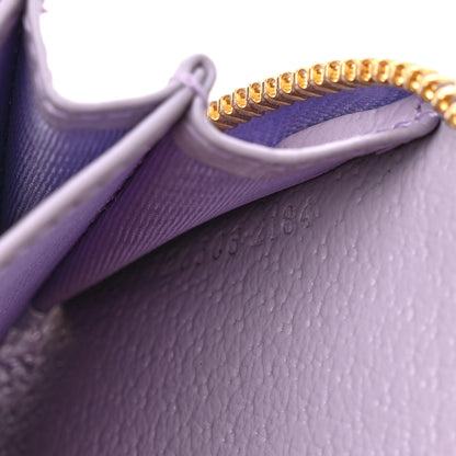 Gucci Monogram Jumbo GG Textured Dollar Calfskin Ophidia Key Card Case Beige Lapis 7 of 7