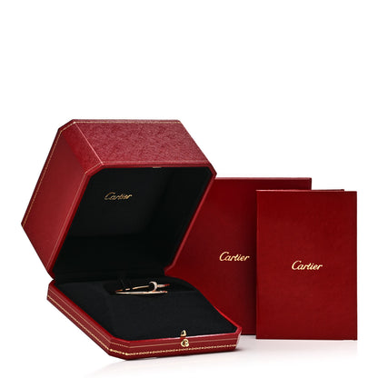 Cartier 18K Pink Gold Diamond Small Juste Un Clou Bracelet 14 5 of 5