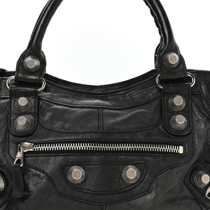 Balenciaga Agneau Giant 21 Silver Hardware Part Time Black 8 of 10