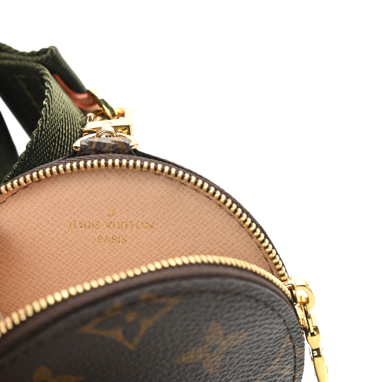 Monogram Multi Pochette Accessories Bandouliere Shoulder Strap Kaki