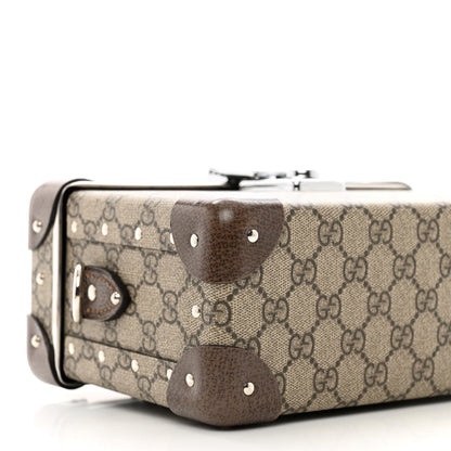 Gucci GG Supreme Monogram Globe-Trotter Beauty Case Brown 9 of 11