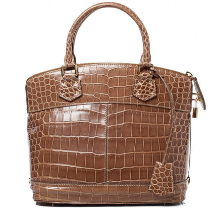 Louis Vuitton Alligator Lockit PM Beige 1 of 11