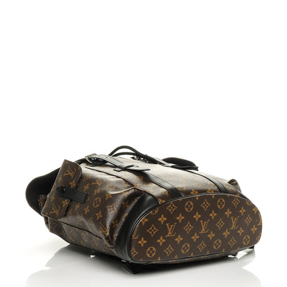 Louis Vuitton Monogram Macassar Christopher PM Backpack 4 of 7