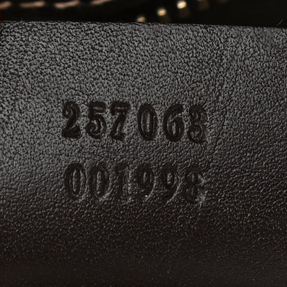 Gucci Monogram Web Medium Mayfair Tote Dark Brown 7 of 9