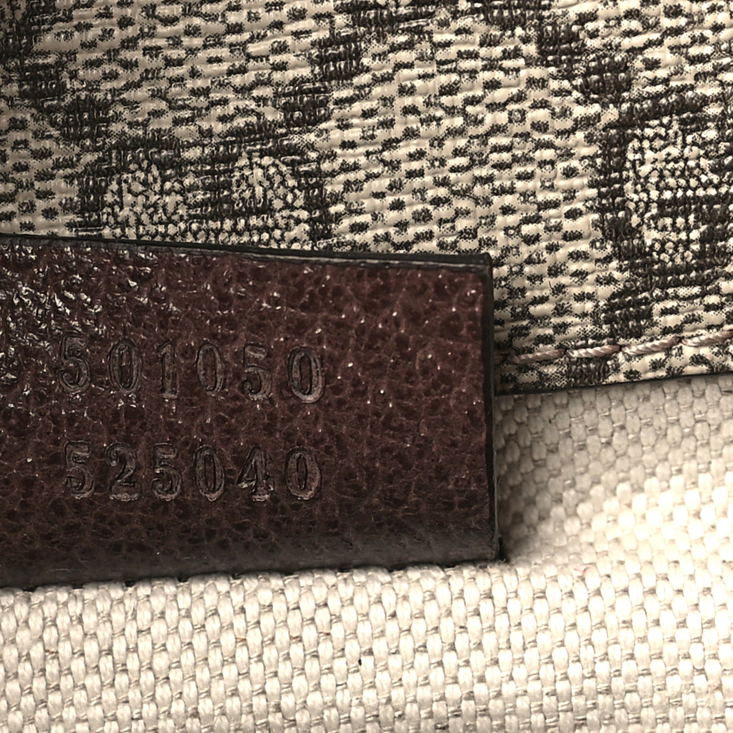 Gucci GG Supreme Monogram Web Small Neo Vintage Double Flap Messenger Bag Beige New Acero 7 of 9