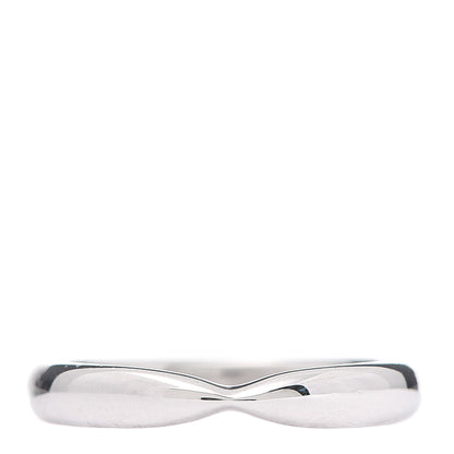 Tiffany Platinum 3mm Harmony Band Ring 50 5.5 1 of 5