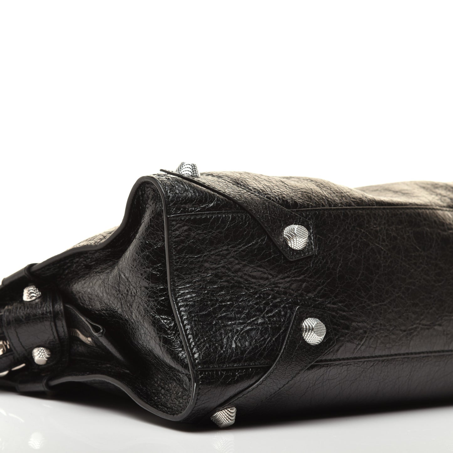 Agneau Giant 12 Silver Hardware Mute City Black
