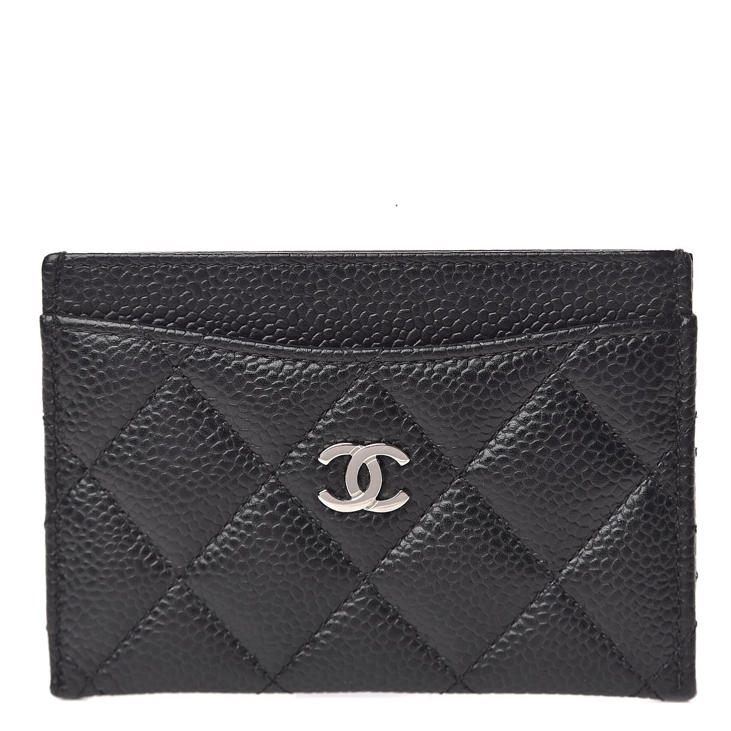 Chanel Caviar Quilted Card Holder Black 1 of 9
