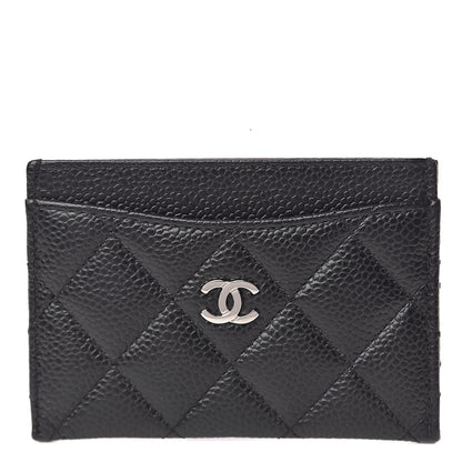 Chanel Caviar Quilted Card Holder Black 1 of 9