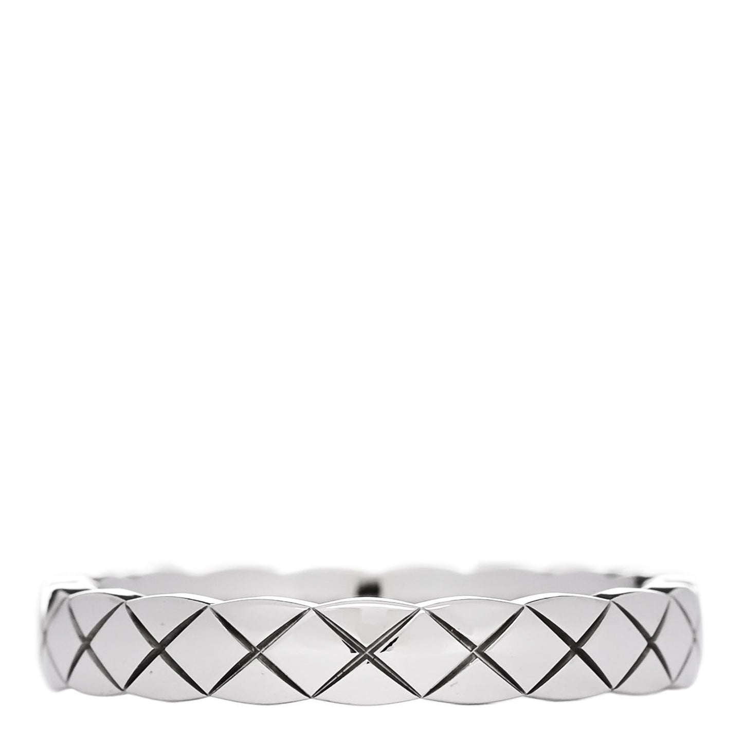 18K White Gold Mini Coco Crush Ring 54 6.75