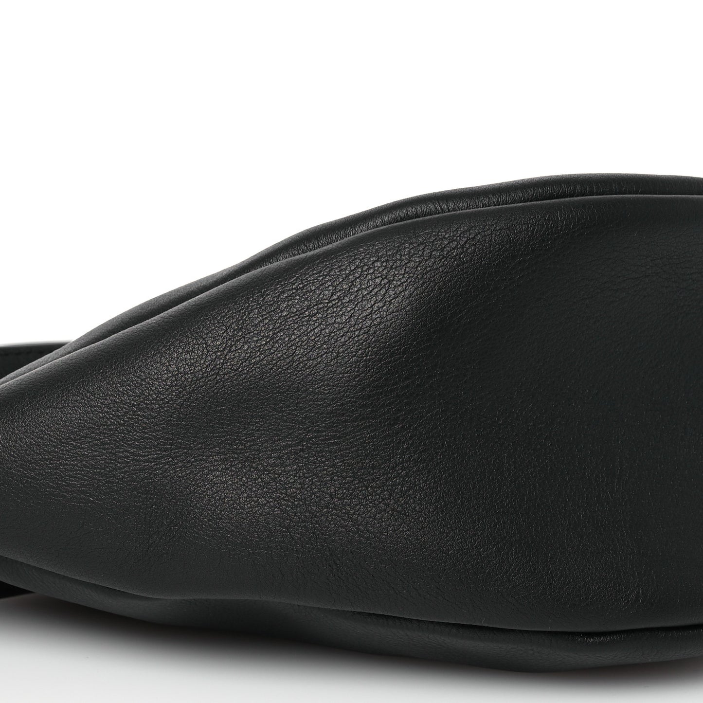 Smooth Calfskin Small Slouchy Banana Bag Black