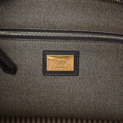Fendi Zucca Spalmati Small Roll Tote Tobacco Moro 7 of 12