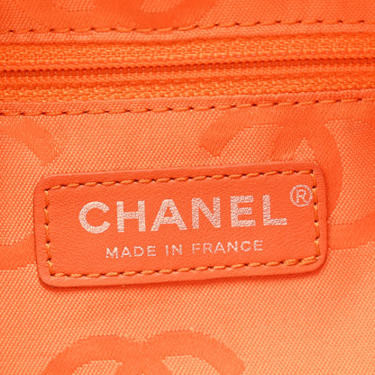Chanel Calfskin Quilted Cambon Quilted Large Bowler Beige 6 of 10